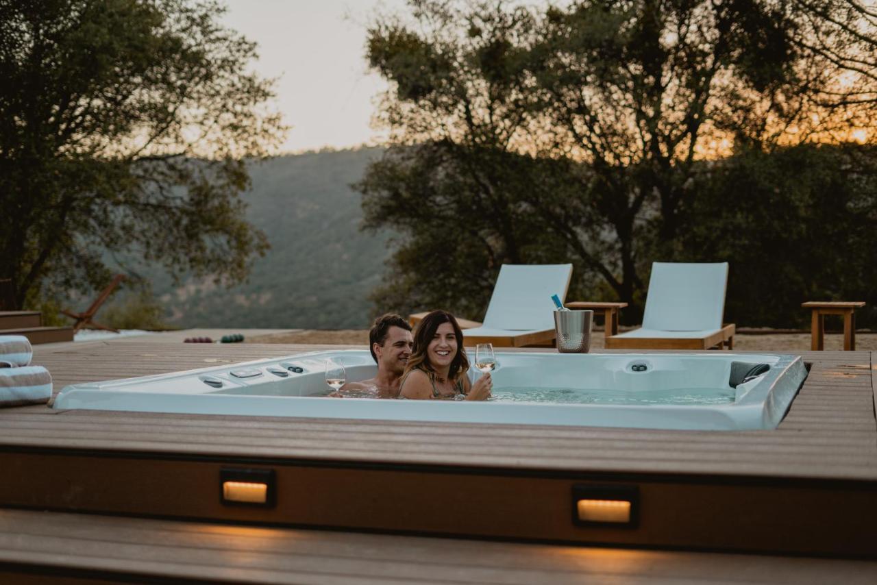 Boho Chic Oasis By Casa Oso With Pool, Spa And Views Ahwahnee Esterno foto