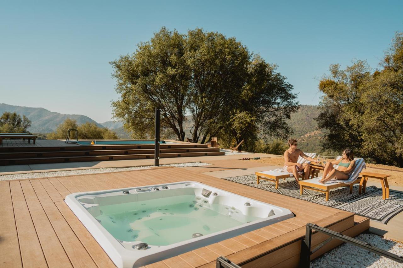 Boho Chic Oasis By Casa Oso With Pool, Spa And Views Ahwahnee Esterno foto