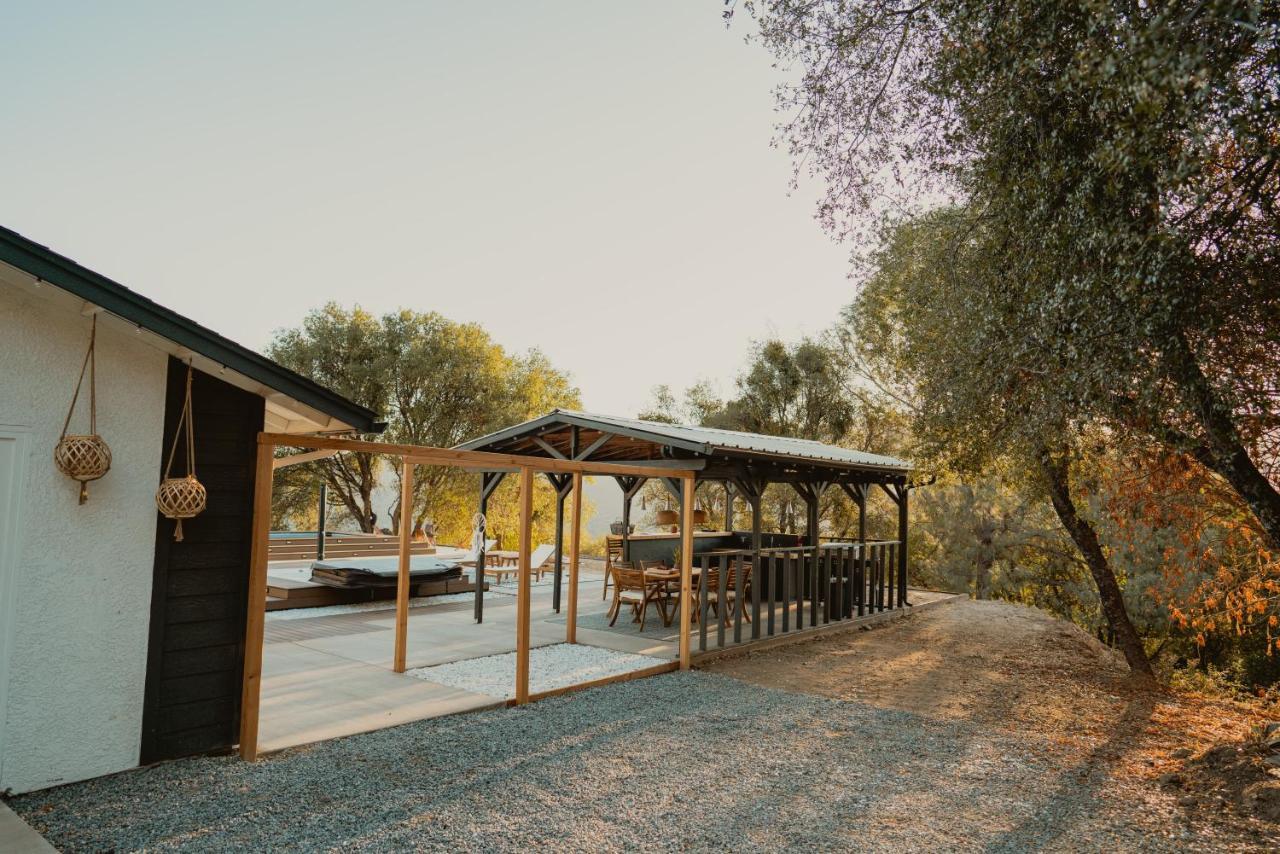 Boho Chic Oasis By Casa Oso With Pool, Spa And Views Ahwahnee Esterno foto