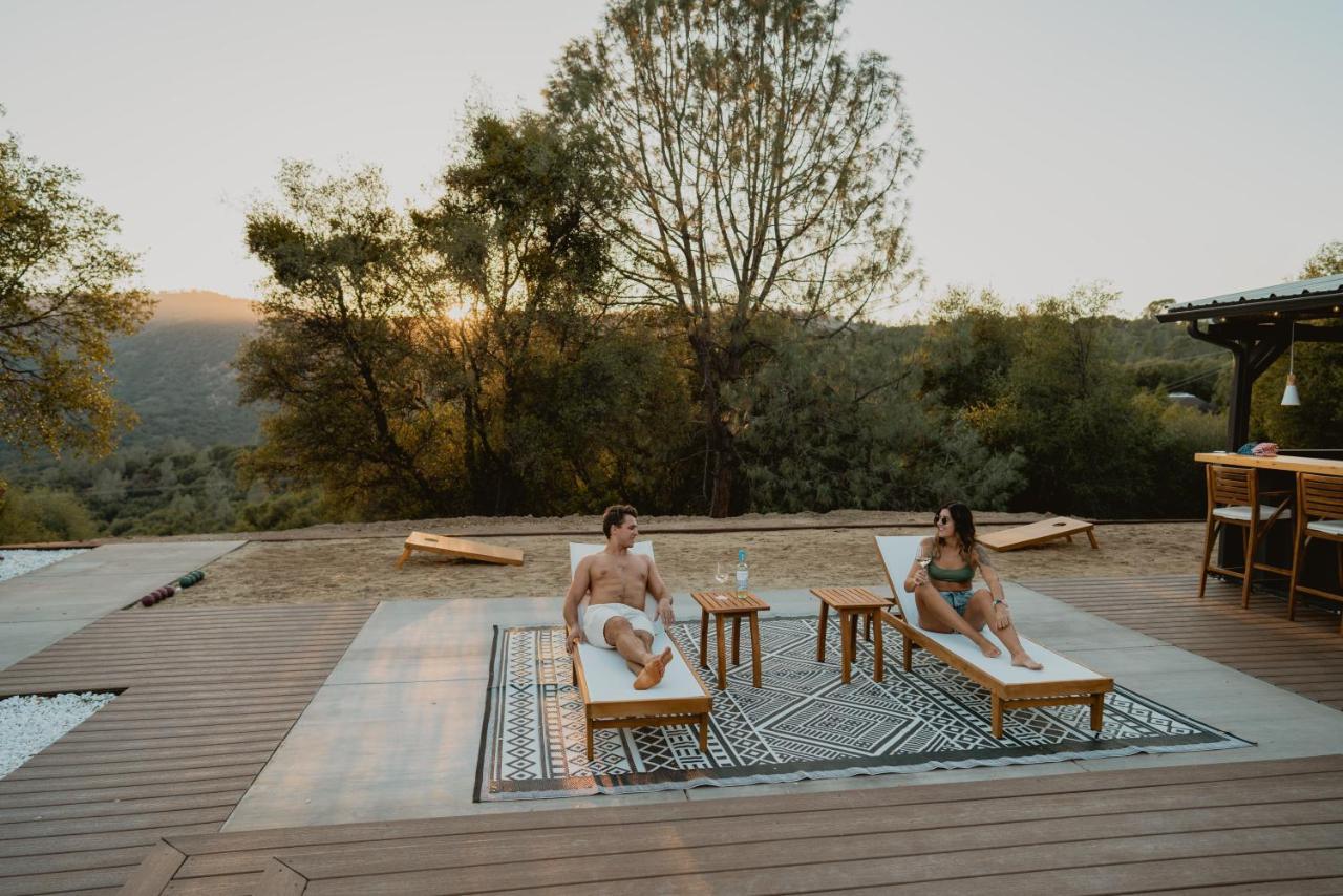 Boho Chic Oasis By Casa Oso With Pool, Spa And Views Ahwahnee Esterno foto